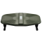 Мебель для геймеров - Подставка для ног OfficePro Регулируемая Olive green and black (FR600)#3