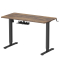 Мебель для геймеров - Стол OfficePro С электрорегулировкой высоты Dark wood/black (ODE1260DW)#2