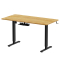 Мебель для геймеров - Стол OfficePro С электрорегулировкой высоты Light wood/black (ODE1470LW)#2