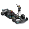 Автомодели - Автомодель Bburago Racе Mercedes-AMG F1 W14 E Performance с фигуркой в ​​ассортименте (18-28037)#3
