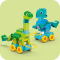 Конструктори LEGO - Конструктор LEGO DUPLO Динозаври на колесах 3 в 1 (10451)#8