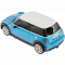 Радиоуправляемые модели - Автомодель Rastar Mini Cooper на радиоуправлении 1:24 голубая (454.00.66)#3