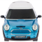 Радиоуправляемые модели - Автомодель Rastar Mini Cooper на радиоуправлении 1:24 голубая (454.00.66)#5