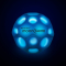 Спортивные активные игры - Мяч-попрыгун Waboba Moon ball Neon голубой (325C02_A/1)#2