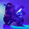 Электромобили - Мотоцикл Bambi Racer красный (M 3681AL-3)#5
