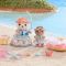 Фігурки тварин - Ігровий набір Sylvanian Families Сестрички Морські видри з набором для пірнання (5804)#5