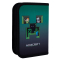 Пеналы и кошельки - Пенал Yes HP-04 Minecraft icons одинарный с двумя клапанами (533633)#2