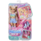 Куклы - Кукла Barbie Dream besties Малибу на роликах (JFX96)#6