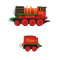 Залізниці та потяги - Паровозик Thomas and Friends Нові пригоди Йонг Бао (JHK84/4)#3