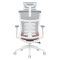 Меблі для геймерів - ​Крісло OfficePro Balance White/Dark Gray/Orange (OC550-W-DG-OR)#3