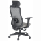 Меблі для геймерів - Крісло OfficePro Wave Black/Dark Gray (OC599-B-DG-DG)#4