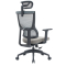 Меблі для геймерів - Крісло OfficePro Elegant Black/Dark Gray (OC600-B-DG-DG)#4