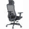 Меблі для геймерів - Крісло OfficePro Wave Black (OC670-B-B-B)#4