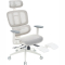 Меблі для геймерів - Крісло OfficePro Skyline Footrest White/Light Gray (OC750-W-LG-LG)#6