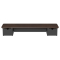 Меблі для геймерів - Підставка для монітора OfficePro Dark Wood/Black (MR161DW)#2