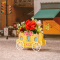 Блочные конструкторы - Конструктор Pantasy Original Flower Cart Корзина с розами 264 элемента (15027)#3