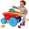 Развивающие игрушки - Развивающая игрушка Mega Bloks Тележка для сбора кубиков (JFR30)#2