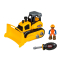 Блочные конструкторы - Конструктор Machine maker Junior builder Бульдозер (40010/3)#2