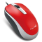 Клавіатура і миші - Мишка Genius DX-120 USB-A червона (31010105104)#2