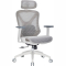 Мебель для геймеров - Кресло офисное OfficePro Atlas White/Light Gray (OC630-W-LG-LG)#3