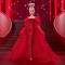 Ляльки - ​Колекційна лялька Barbie Signature Ruby Red 80-та річниця (JBJ17)#7
