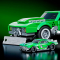 Конструктори Hot Wheels - ​Конструктор Hot Wheels Brick Shop Speed Custom ’68 Camaro 289 деталей (JFT16)#4