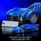 Конструктори Hot Wheels - ​Конструктор Hot Wheels Brick Shop Speed Cadillac Project GTP Hypercar 236 деталей (JFR89)#4