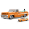 Конструкторы с уникальными деталями - Конструктор Hot Wheels Brick Shop Elite Custom '62 Chevy Pickup 858 деталей (JFT20)#2