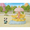 Фигурки животных - ​Игровой набор Sylvanian Families Малыш Панда и карусель (5539)#3