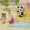 Фигурки животных - ​Игровой набор Sylvanian Families Малыш Панда и карусель (5539)#4