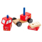 Машинки для малюків - Дерев’яна іграшка Viga Toys Пожежна машинка (50203FSC)#2