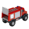 Транспорт і спецтехніка - ​Автомодель Klein Пожежний автомобіль Unimog (3800)#4