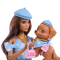 Ляльки - Набір Barbie Twinning looks Блакитний горошок (JFP38)#4