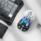 Клавиатура и мыши - Мышка GravaStar Mercury M1 Pro BT/WL/USB-A RGB черно-белый (GRAVASTARM1PRO_GBLK)#4