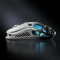 Клавиатура и мыши - Мышка GravaStar Mercury M1 Pro BT/WL/USB-A RGB черно-белый (GRAVASTARM1PRO_GBLK)#5