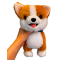 Мягкие животные - Интерактивная игрушка Maya toys Песик Коржик на прогулке (55G-5)#4