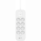 Павербанки - ​Подовжувач-фільтр мережевий Belkin 8хТип F 3x1 5мм кв 16А USB-A/USB-C 18Вт з захистом від перенапруги 2м білий (SRB003VF2M-V2)#2