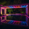 Мебель для геймеров - ​Гирлянда Smart LED Twinkly Dots Lights RGB 60 IP20 3м кабель прозрачный без БП (TWD060STP-T)#7