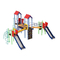 Игровые комплексы, качели, горки - Детский игровой развивающий комплекс Крабик KDG 8,4 х 4,9 х 3,45м (KDG-11724)#4