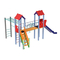 Ігрові комплекси, гойдалки, гірки - Дитячий ігровий розвиваючий комплекс Універсал, висота гірки 1,8 м KDG (11335) (KDG-11335)#2