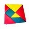 Ігрові комплекси, гойдалки, гірки - Конструктор Tia-Sport Танграм квадрат червоно-жовто-зелений 120х120 см (sm-0426) (625)#2