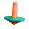Игровые комплексы, качели, горки - Модуль качалка Tia-Sport Грибок оранжевый (sm-0534) (674)#5