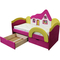 Дитячі меблі - Дитяче ліжко з матрацом Ribeka Будиночок для дівчинки Рожевий (09K038)#3