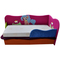 Дитячі меблі - Дитяче ліжко з матрацом Ribeka Поні 1 для дівчаток (08K01)#2