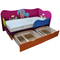 Дитячі меблі - Дитяче ліжко з матрацом Ribeka Поні 1 для дівчаток (08K01)#3