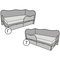 Дитячі меблі - Дитяче ліжко з матрацом Ribeka Поні 1 для дівчаток (08K01)#4