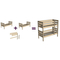 Дитячі меблі - Ліжко Меблі UA з натуральної деревини без матраца (43892)#2