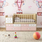 Детская мебель - Кровать детская Art In Head Binky ДС4114 (3 в 1) 1732x950x732 аляска / сакура+аляска (ДСП) + решетка б/п (110211521)#2