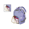 Товари для догляду - Рюкзак для мами LEQUEEN з термокишенею і органайзером (RDM LIGHT BLUE)#3