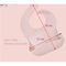 Манежі, ходунки - Набір дитячі віжки-ходунки Рожевий і слинявчик силіконовий 30х23 см (n-1059)#5